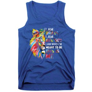 I Am Brave Bruised I Am Who Im Meant To Be Gift Tank Top