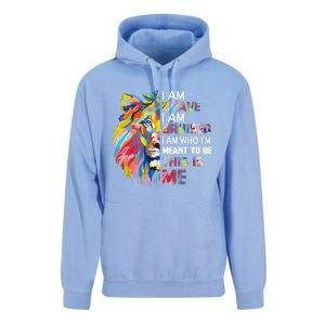 I Am Brave Bruised I Am Who Im Meant To Be Gift Unisex Surf Hoodie