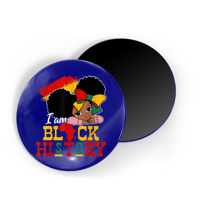 I Am Black History Month Black Melanin Meaningful Gift Magnet