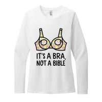 Its A Bra Not A Bible Womens CVC Long Sleeve Shirt