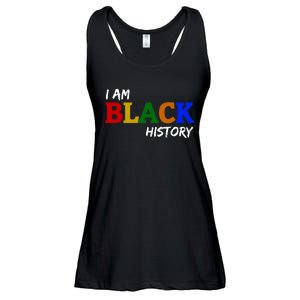 I Am Black History , Black History Month Ladies Essential Flowy Tank