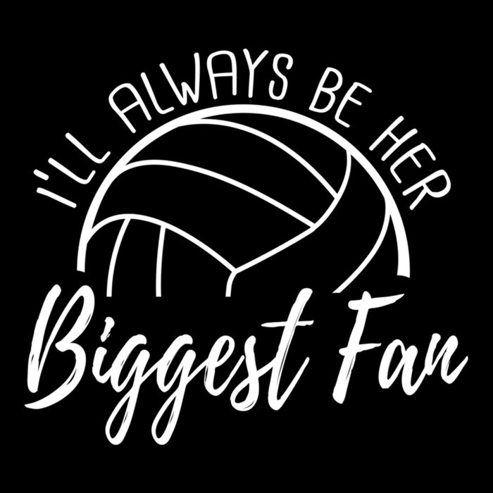 ILl Always Be Her Biggest Fan Volleyball Mom And Dad Gift Bucket Hat