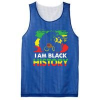 I Am Black History Month African American Cute Gift Mesh Reversible Basketball Jersey Tank