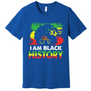 I Am Black History Month African American Cute Gift Premium T-Shirt