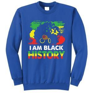 I Am Black History Month African American Cute Gift Tall Sweatshirt