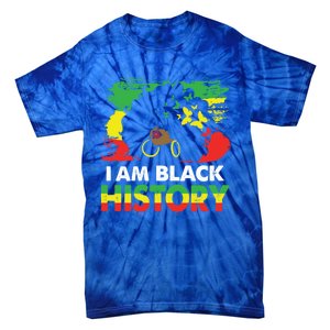 I Am Black History Month African American Cute Gift Tie-Dye T-Shirt