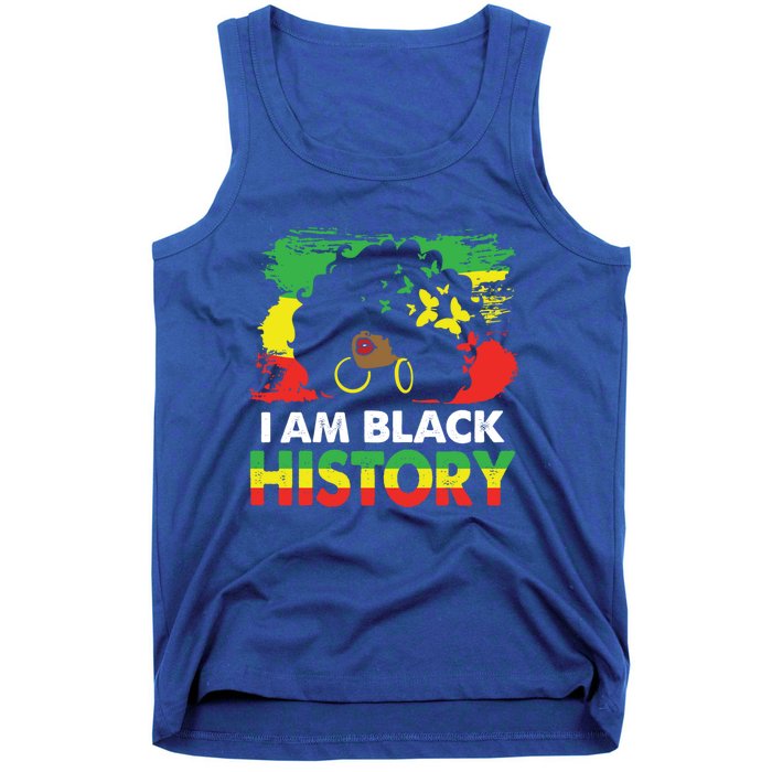 I Am Black History Month African American Cute Gift Tank Top