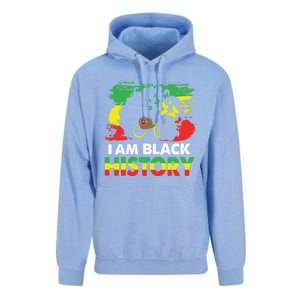 I Am Black History Month African American Cute Gift Unisex Surf Hoodie