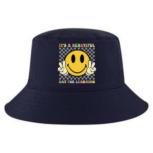 ItS A Beautiful Day For Learning Retro Groovy Teacher Cool Comfort Performance Bucket Hat