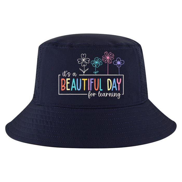 ItS A Beautiful Day For Learning Teacher Students Cool Comfort Performance Bucket Hat