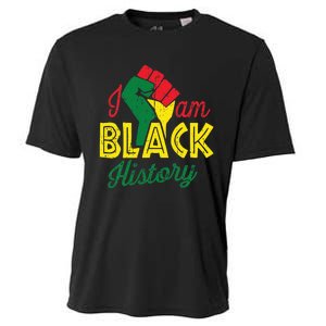 I Am Black History Month African American Pride Celebration Cooling Performance Crew T-Shirt