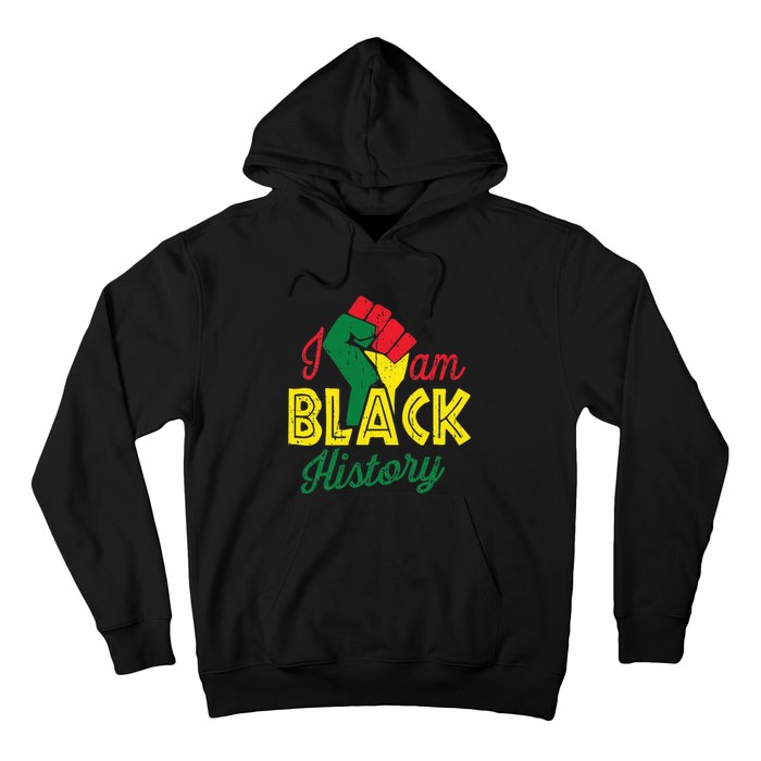 I Am Black History Month African American Pride Celebration Hoodie