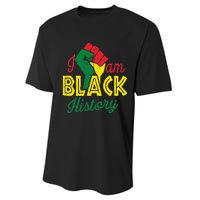 I Am Black History Month African American Pride Celebration Performance Sprint T-Shirt