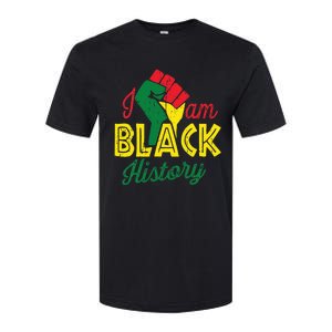 I Am Black History Month African American Pride Celebration Softstyle CVC T-Shirt