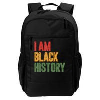 I Am Black History funny Black History Month Daily Commute Backpack