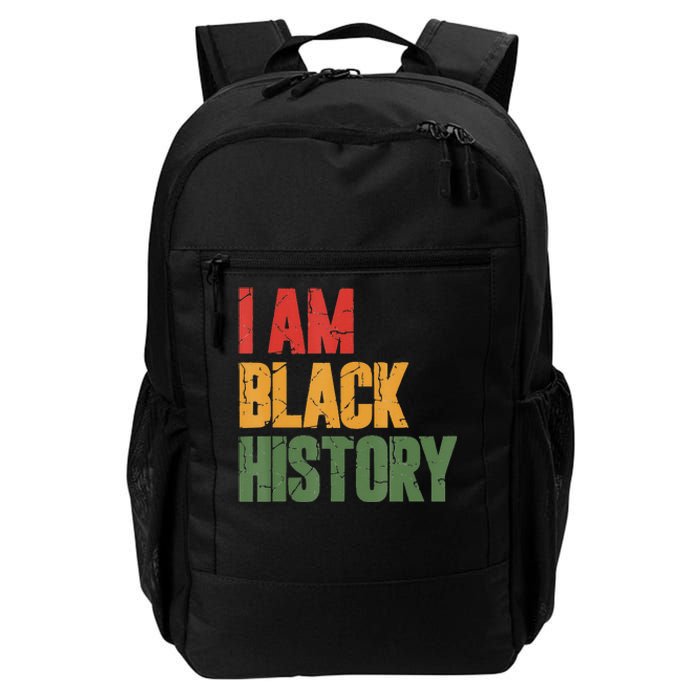 I Am Black History funny Black History Month Daily Commute Backpack