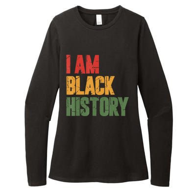 I Am Black History funny Black History Month Womens CVC Long Sleeve Shirt