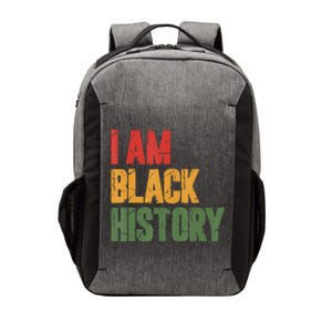 I Am Black History funny Black History Month Vector Backpack