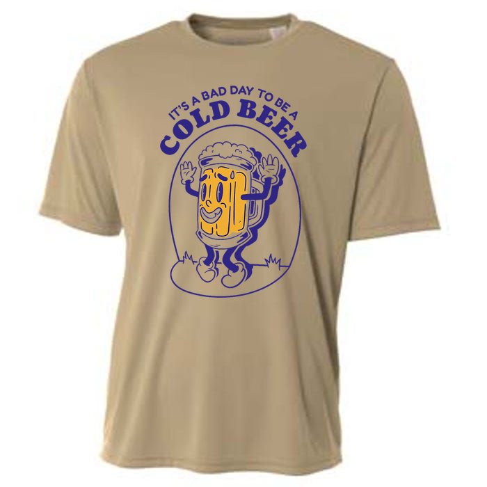 Its A B.A.D. Day To Be A Beer Funny Drinking Beer Cooling Performance Crew T-Shirt