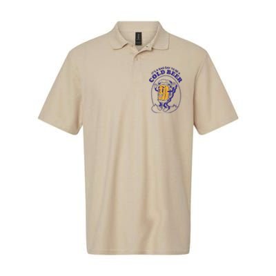 Its A B.A.D. Day To Be A Beer Funny Drinking Beer Softstyle Adult Sport Polo