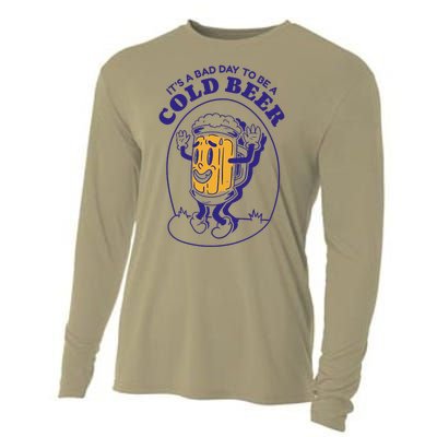 Its A B.A.D. Day To Be A Beer Funny Drinking Beer Cooling Performance Long Sleeve Crew