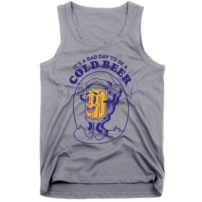 Its A B.A.D. Day To Be A Beer Funny Drinking Beer Tank Top