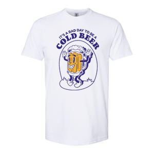 Its A B.A.D. Day To Be A Beer Funny Drinking Beer Softstyle® CVC T-Shirt