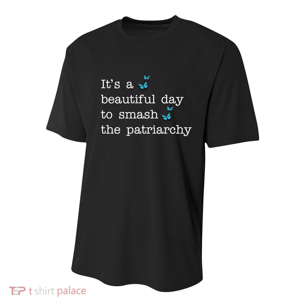 It's A Beautiful Day To Smash The Patriarchy Feminism Youth Performance Sprint T-Shirt