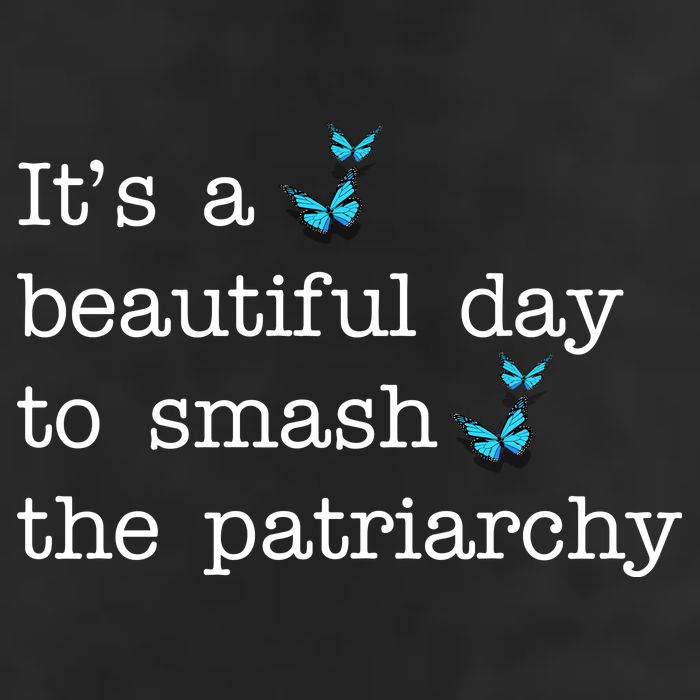 It's A Beautiful Day To Smash The Patriarchy Feminism Golf Towel