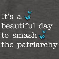 It's A Beautiful Day To Smash The Patriarchy Feminism Vector Backpack