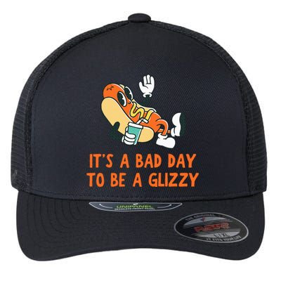 It’S A Bad Day To Be A Glizzy 4th Of July Hot Dog Lovers Flexfit Unipanel Trucker Cap