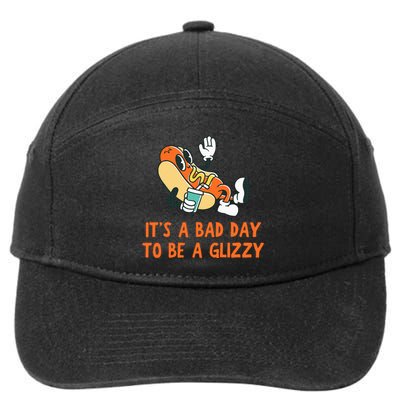 It’S A Bad Day To Be A Glizzy 4th Of July Hot Dog Lovers 7-Panel Snapback Hat