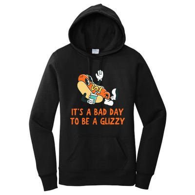 It’S A Bad Day To Be A Glizzy 4th Of July Hot Dog Lovers Women's Pullover Hoodie