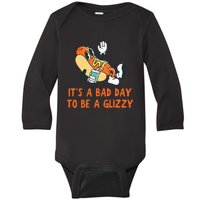 It’S A Bad Day To Be A Glizzy 4th Of July Hot Dog Lovers Baby Long Sleeve Bodysuit