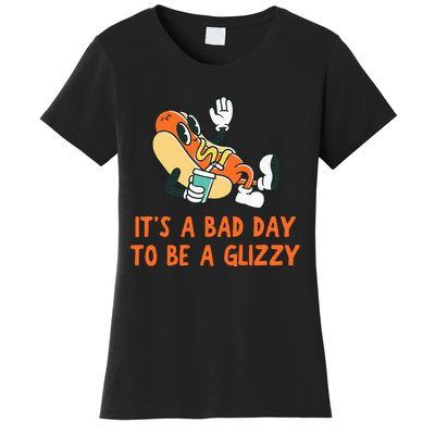 It’S A Bad Day To Be A Glizzy 4th Of July Hot Dog Lovers Women's T-Shirt