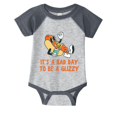 It’S A Bad Day To Be A Glizzy 4th Of July Hot Dog Lovers Infant Baby Jersey Bodysuit