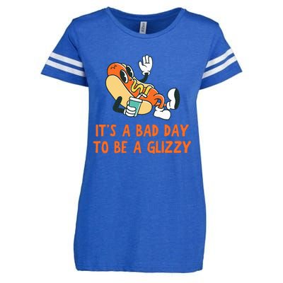 It’S A Bad Day To Be A Glizzy 4th Of July Hot Dog Lovers Enza Ladies Jersey Football T-Shirt