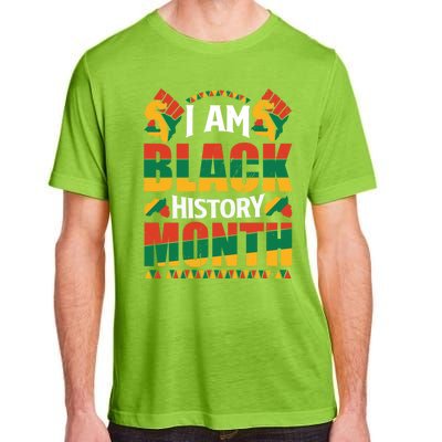 I Am Black History Month Gift Adult ChromaSoft Performance T-Shirt