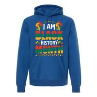 I Am Black History Month Gift Premium Hoodie