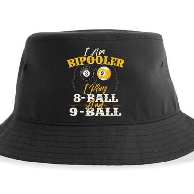 I Am Bipooler Snooker Game Billiards Lover Pool Player Sustainable Bucket Hat