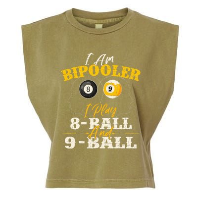 I Am Bipooler Snooker Game Billiards Lover Pool Player Garment-Dyed Women's Muscle Tee