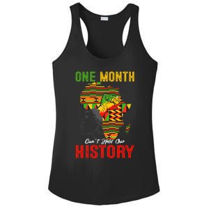 I Am Black History Month Juneteenth African American Cool Gift Ladies PosiCharge Competitor Racerback Tank