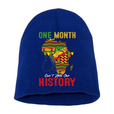 I Am Black History Month Juneteenth African American Cool Gift Short Acrylic Beanie