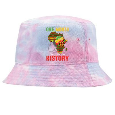 I Am Black History Month Juneteenth African American Cool Gift Tie-Dyed Bucket Hat