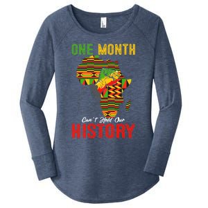 I Am Black History Month Juneteenth African American Cool Gift Women's Perfect Tri Tunic Long Sleeve Shirt