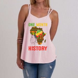 I Am Black History Month Juneteenth African American Cool Gift Women's Strappy Tank