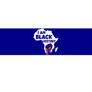 I Am Black History Month Juneteenth African Melanin Blm Gift Bumper Sticker