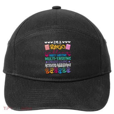 IM A Bingo Endless Loving Activity Assistant 7-Panel Snapback Hat