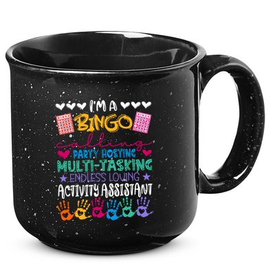 IM A Bingo Endless Loving Activity Assistant 15oz Campfire Ceramic Mug