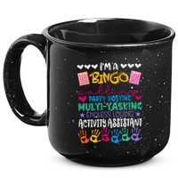 IM A Bingo Endless Loving Activity Assistant 15oz Campfire Ceramic Mug